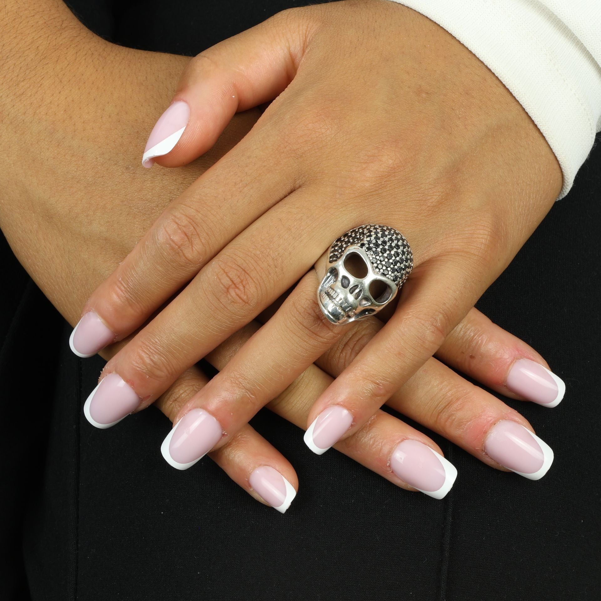 Bague en Argent 925 - Motif "Tête de Mort"