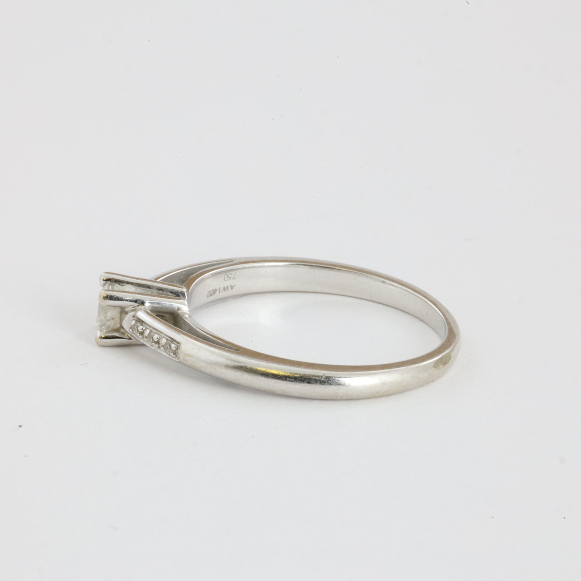 Bague Mauboussin en Or blanc 18k avec Diamant - Solitaire