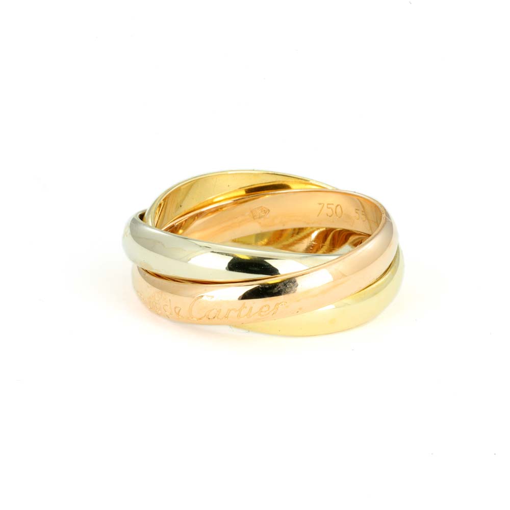 Bague Cartier Trois Ors 18k - "Trinity"