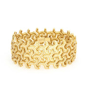 Bracelet en Or jaune 18K "Armaggan" avec Diamants