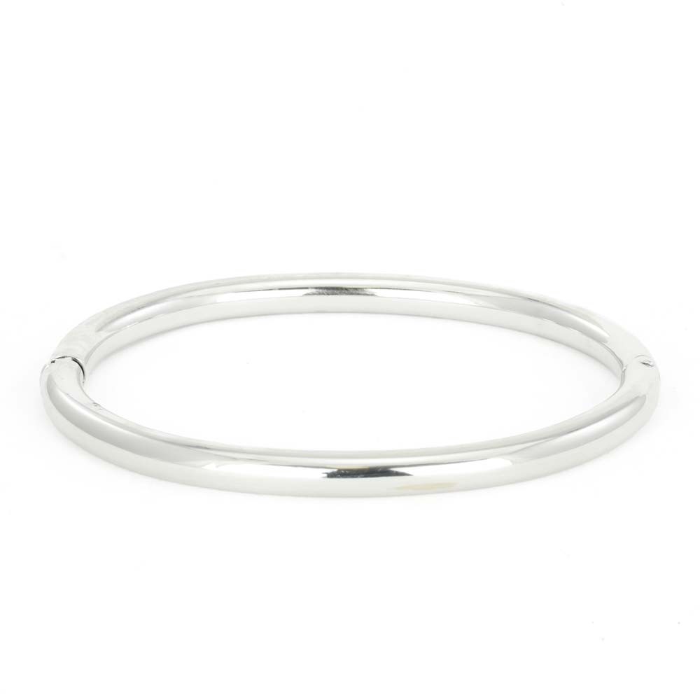 Bracelet en Or blanc 18k - Style "Jonc"